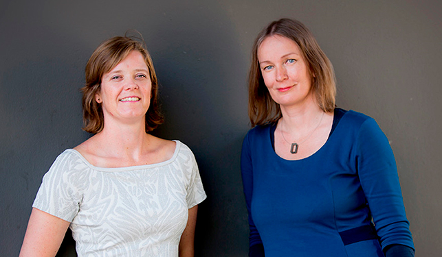 Liesbeth Holterman (links), strategisch adviseur & Petra Oldengarm, directeur